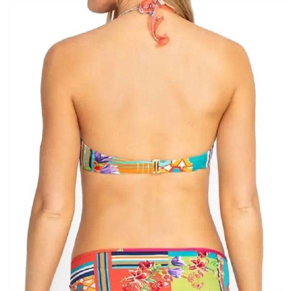 NEW JOHNNY WAS kaya bikini top in multi - Picture 2 of 3